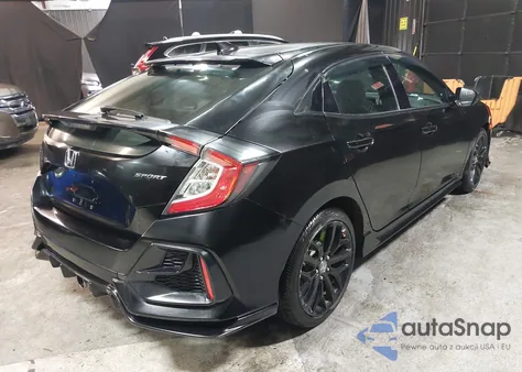 2020 Honda Civic Sport from USA, damaged, VIN SHHFK7H44LU414732